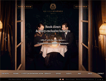 Tablet Screenshot of maisonathenee.com